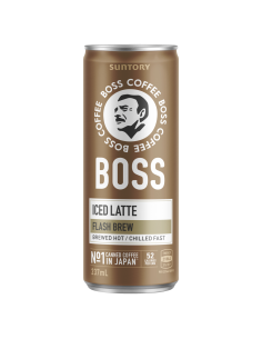 Boss Coffee Latte 237ml Can x 12